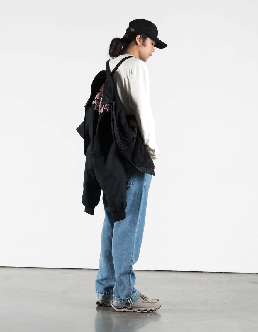 7363 Sakura MA-2 Flight Jacket Black