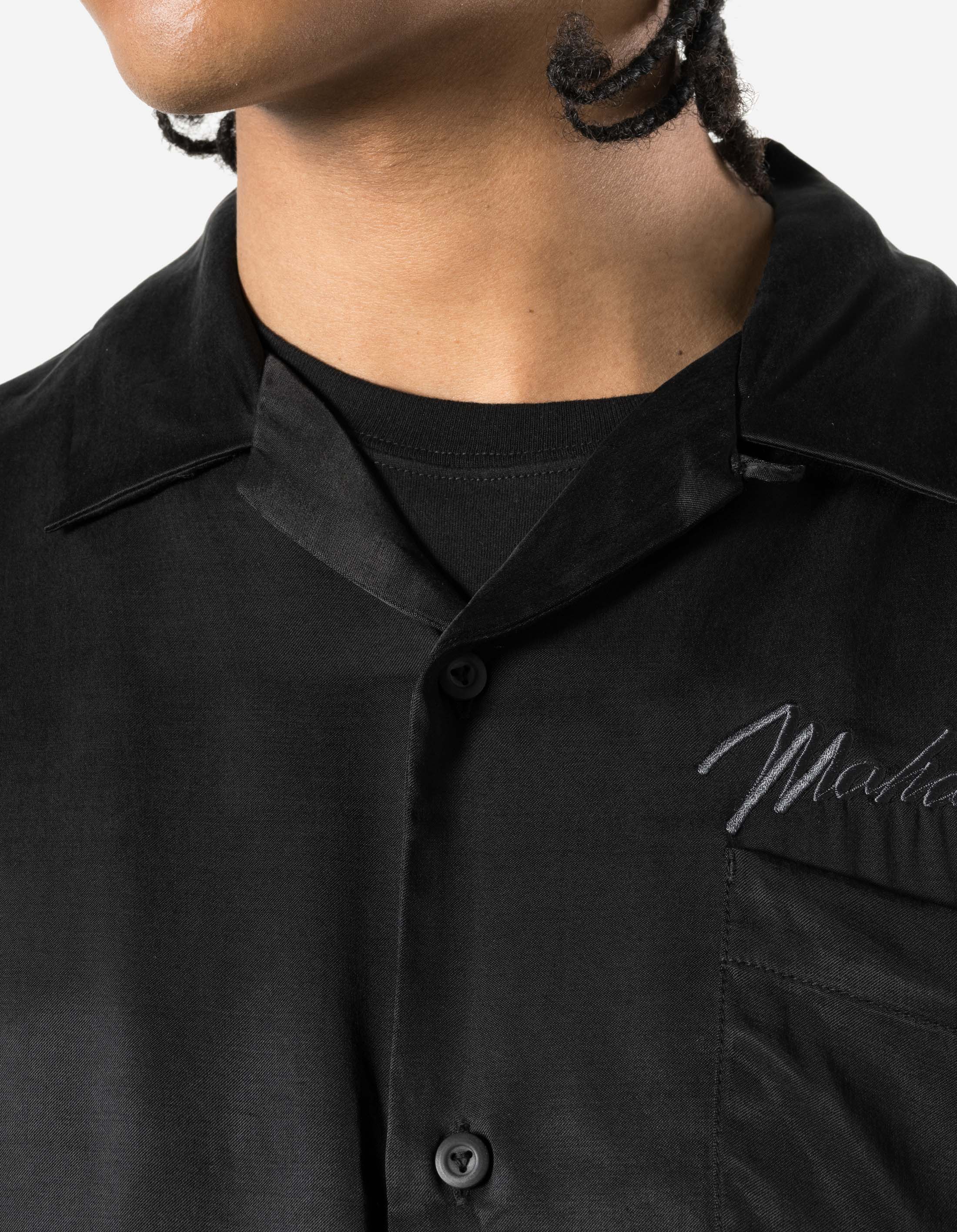 7365 Ascending Dragon Cupro Shirt Black – Maharishi