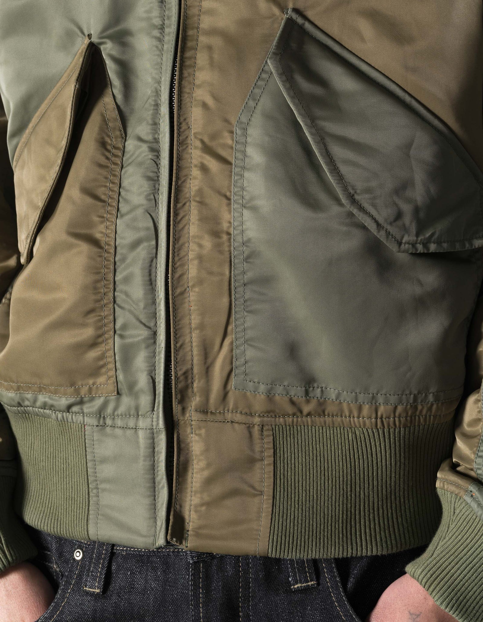 7367 Maha Peace Rally MA2 Jacket Olive/Khaki
