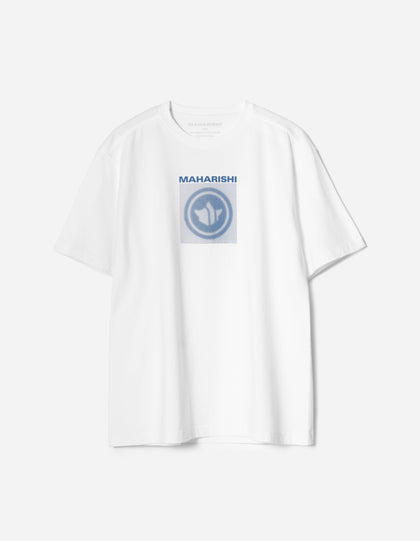 7370 Dot Temple S/S T-Shirt White
