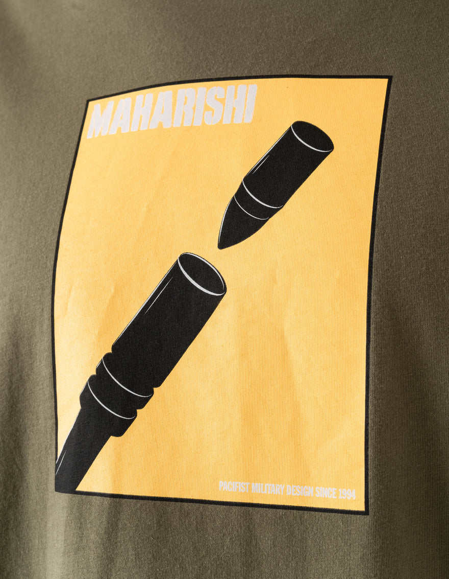 7371 Pacifist L/S T-Shirt Olive OG-107F