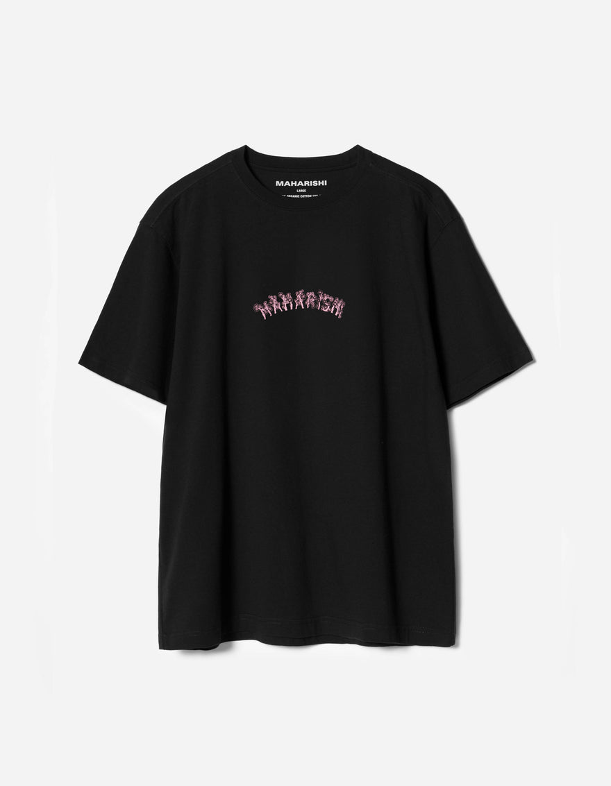 7391 Sakura S/S T-Shirt Black