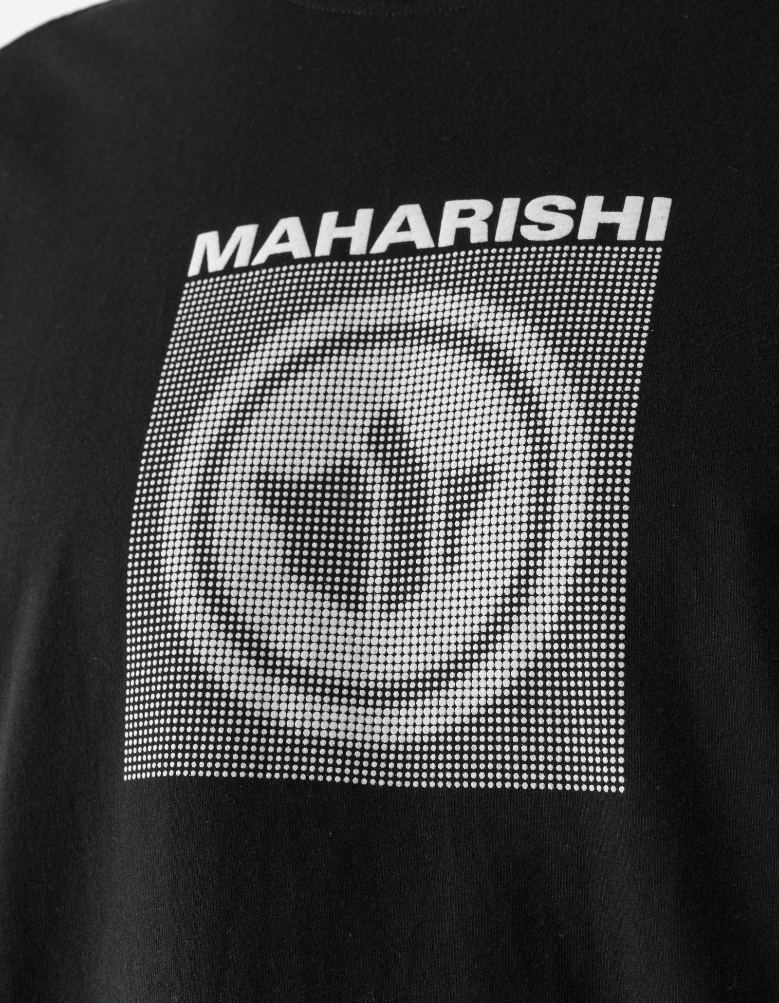 7370 Dot Temple S/S T-Shirt Black