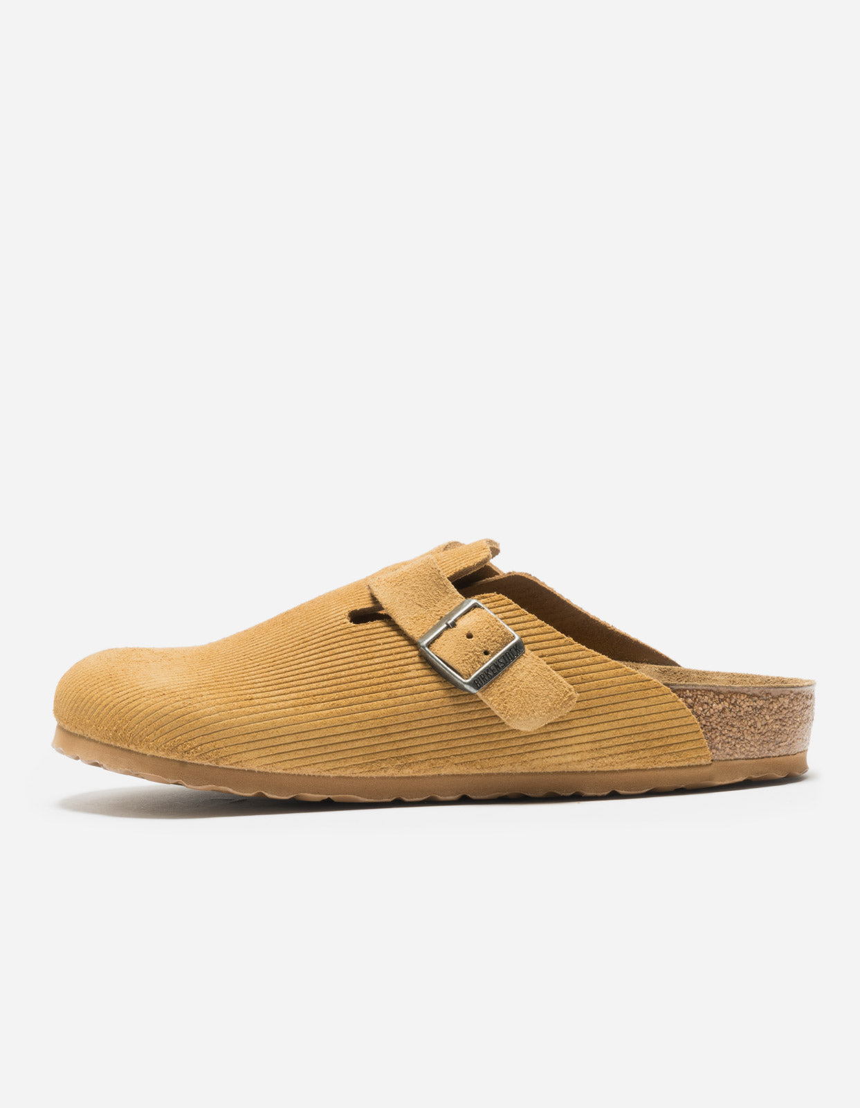 Birkenstock Boston Suede Embossed Cork