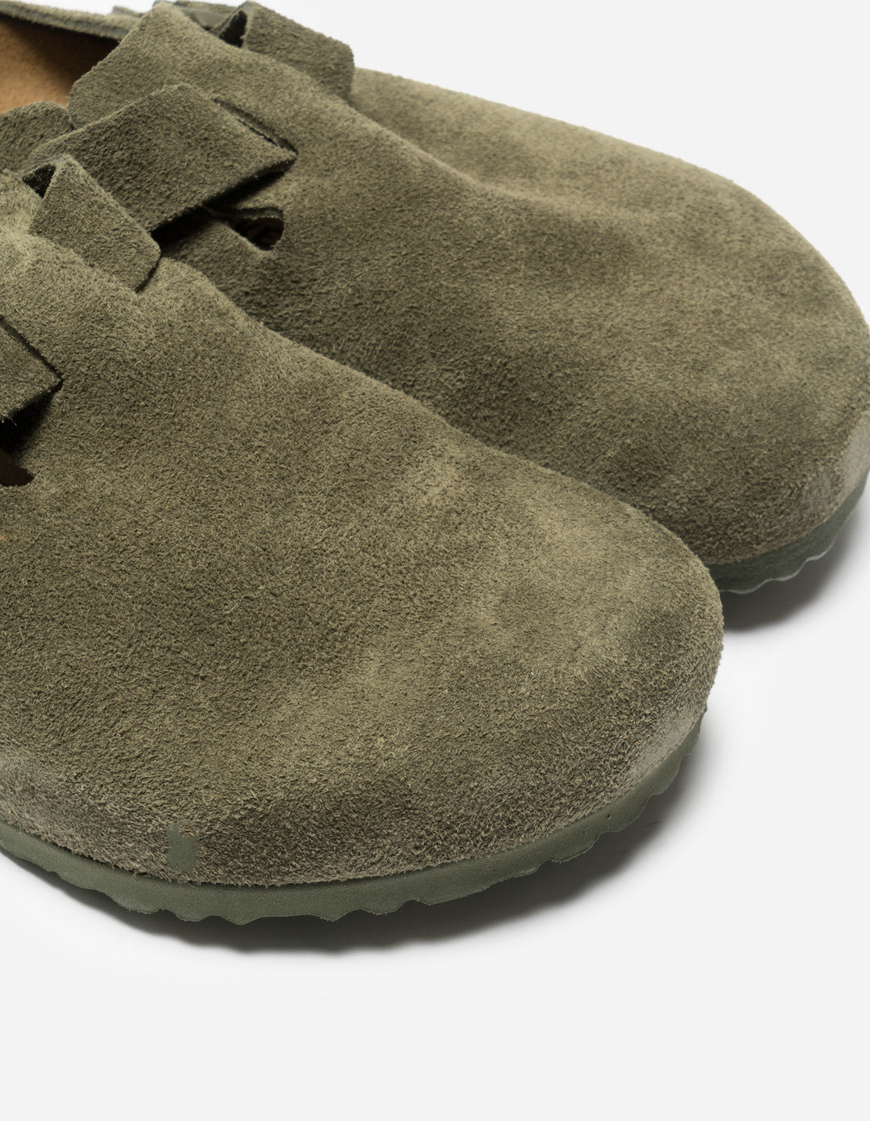 Birkenstock Boston Suede Leather Thyme
