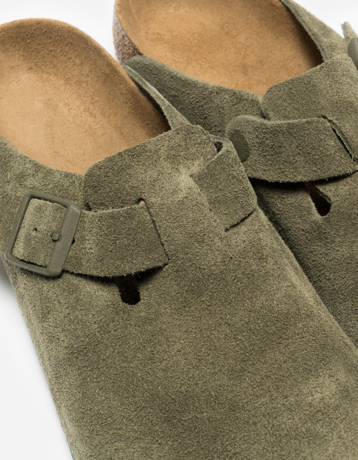 Birkenstock Boston Suede Leather Thyme