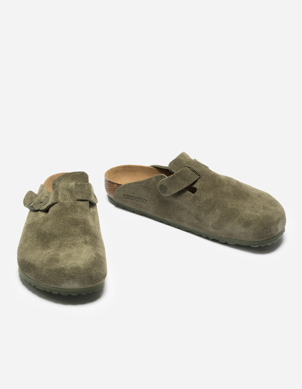 Birkenstock Boston Suede Leather Thyme