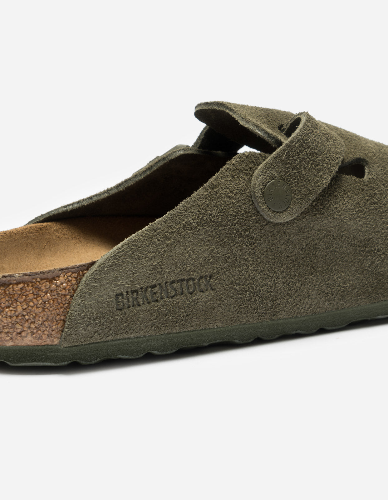 Birkenstock Boston Suede Leather Thyme