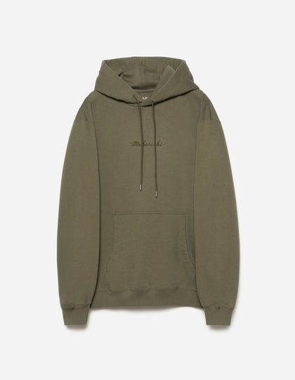 4622 Maharishi Organic Hooded Sweat Olive