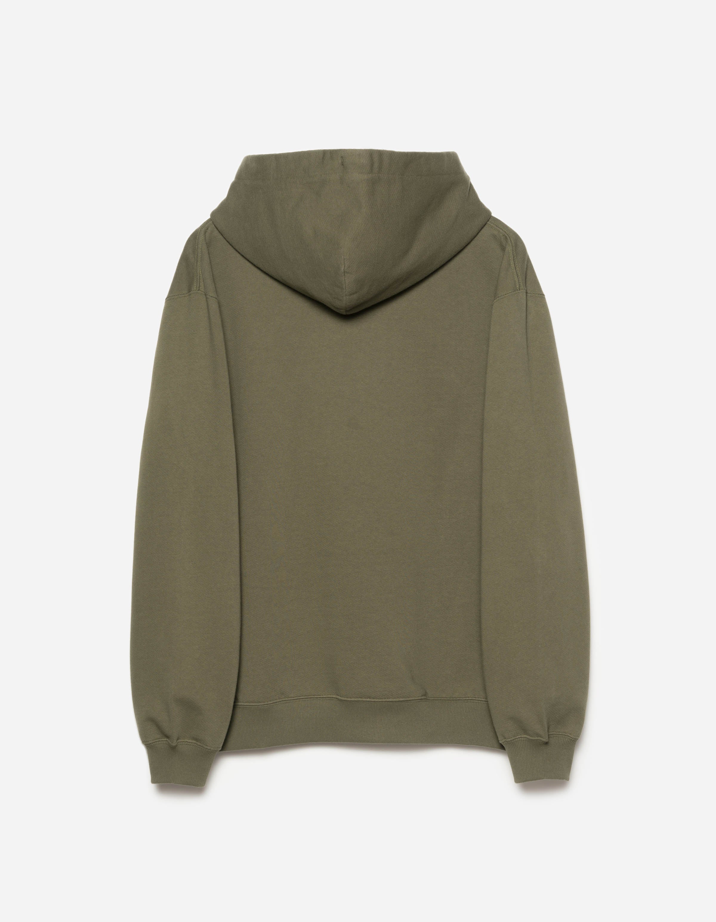 4622 Maharishi Organic Hooded Sweat Olive