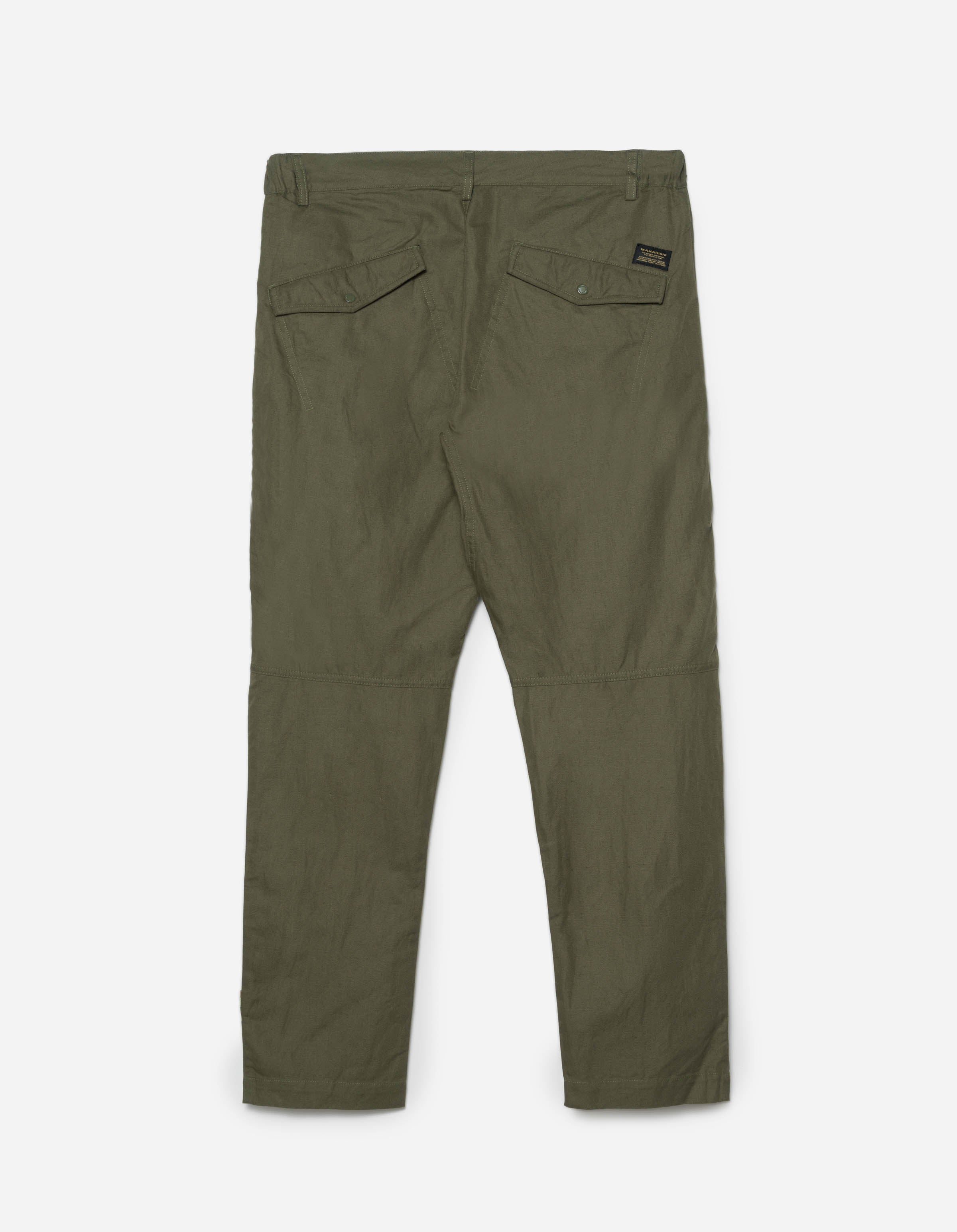 7024 MILTYPE Organic Custom Pants Olive OG-107F – Maharishi