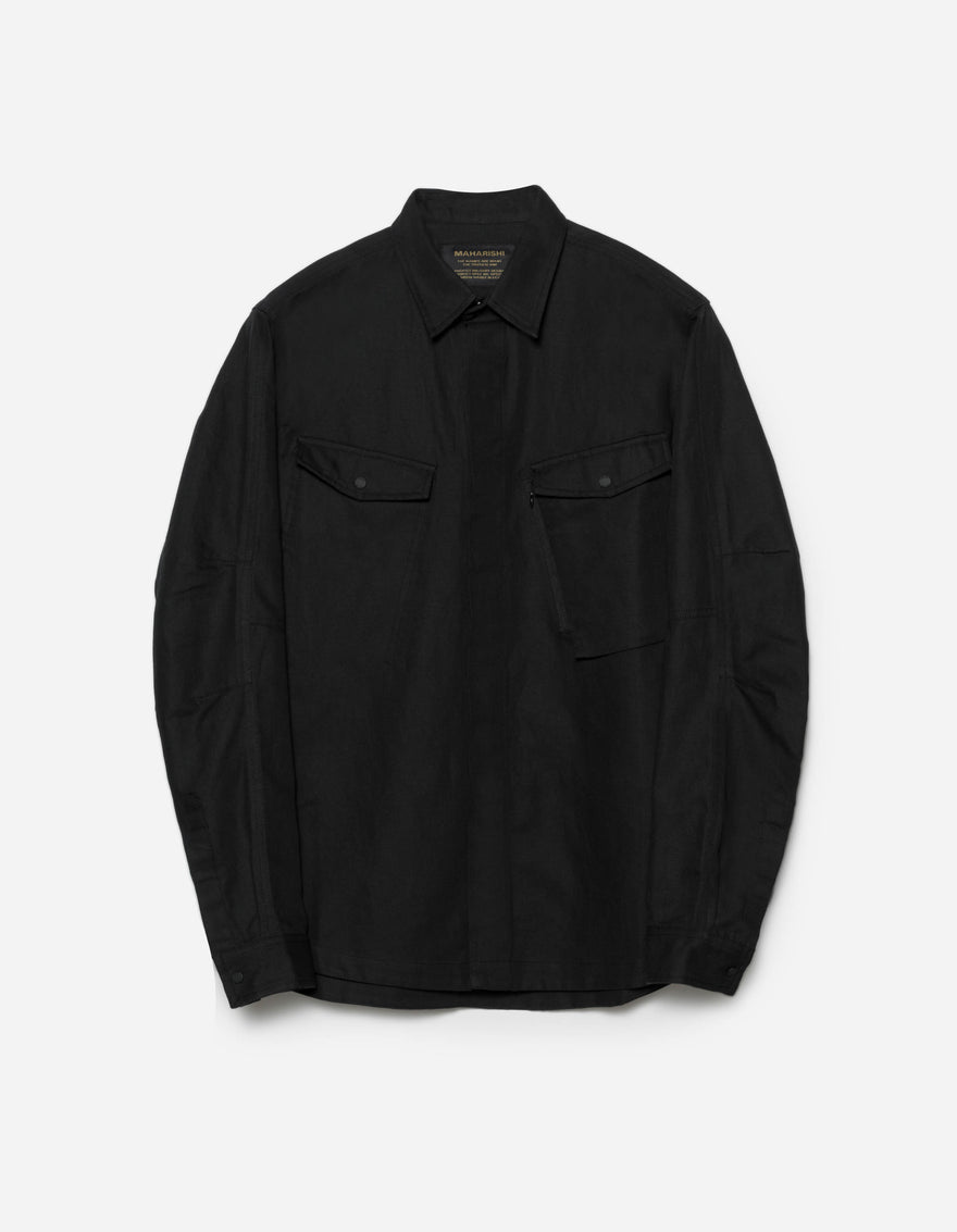 7028 MILTYPE Organic Custom Shirt Black