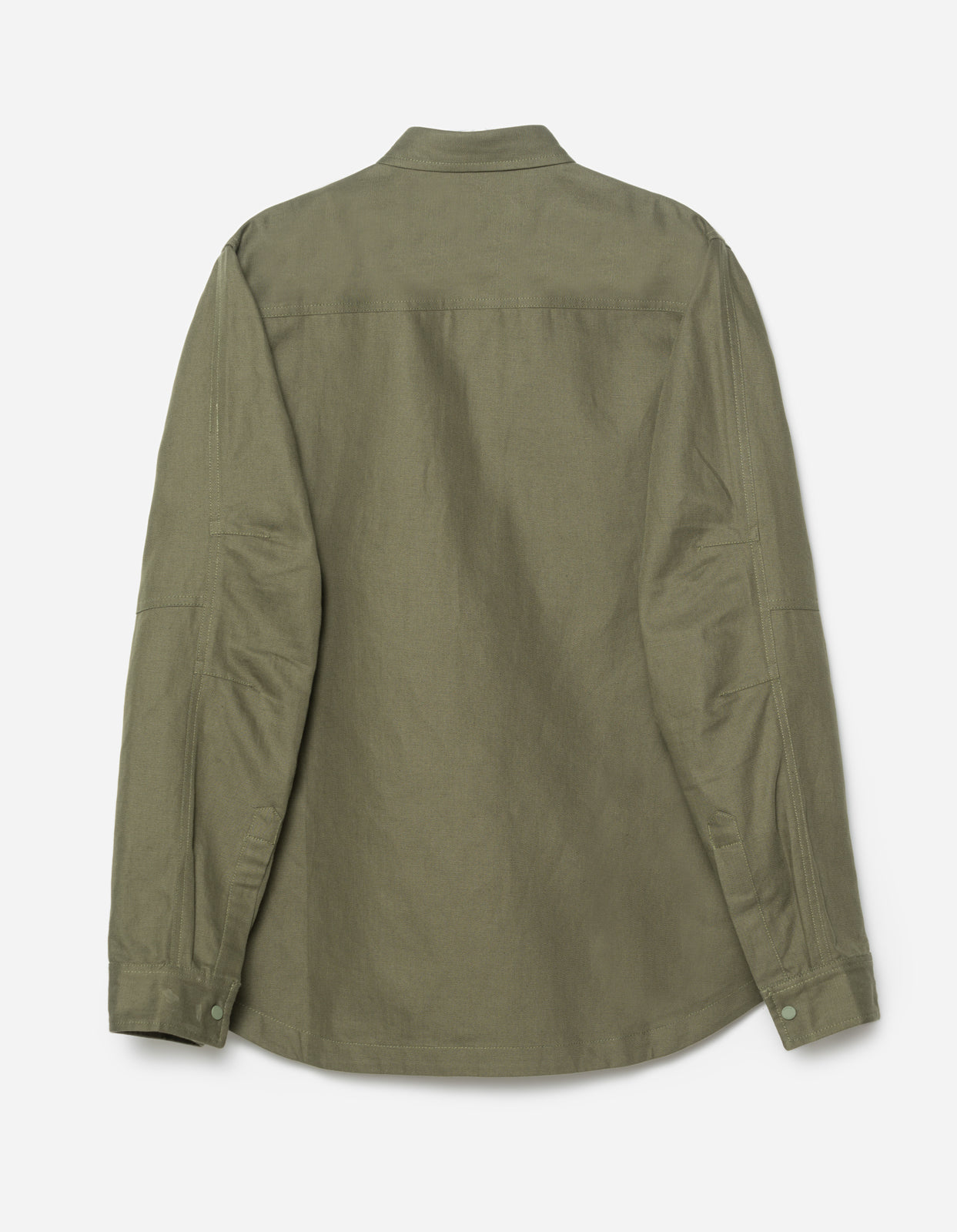 7028 MILTYPE Organic Custom Shirt Olive OG-107F
