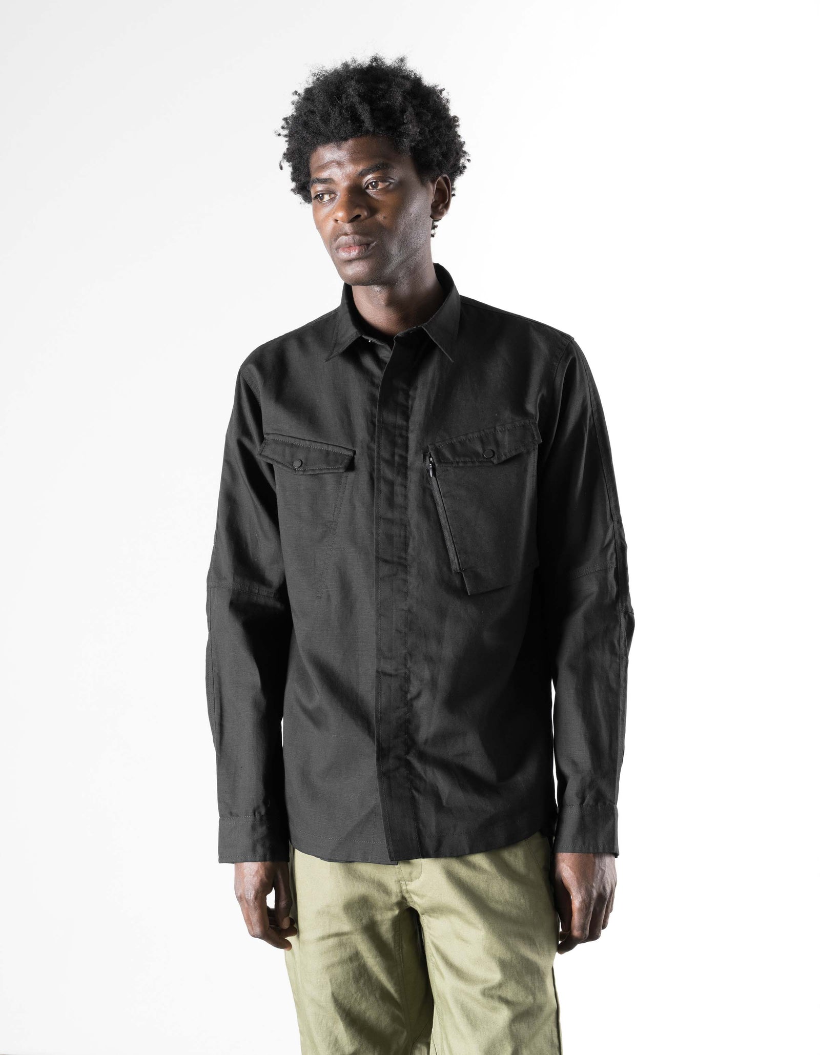 7401 WR Hemp Custom Pants Olive OG-107F