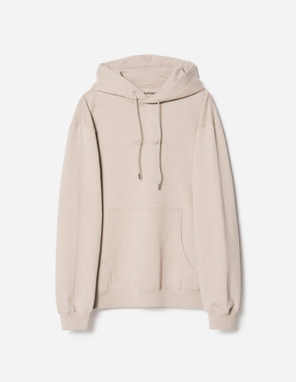 4622 Maharishi Organic Hooded Sweat Taupe