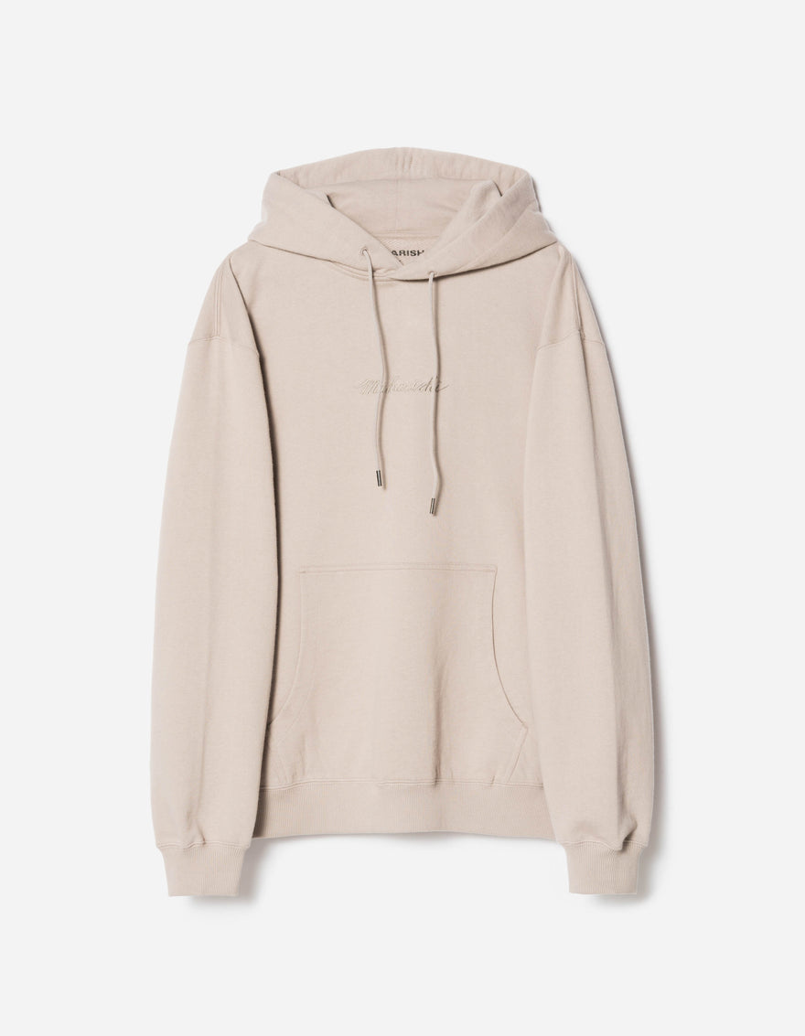 4622 Maharishi Organic Hooded Sweat Taupe