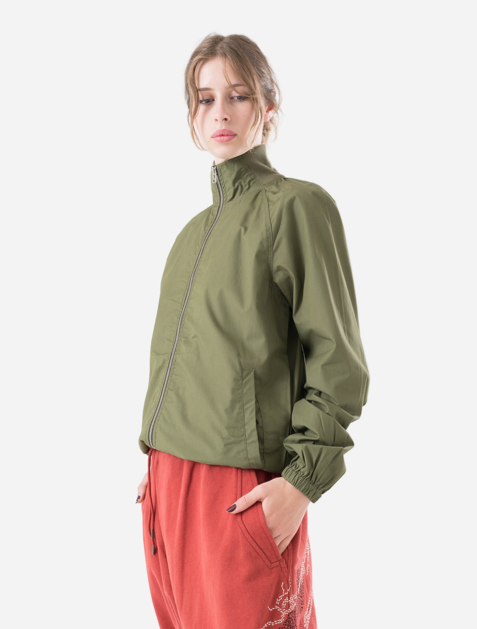5308 Track Top Olive OG-107F