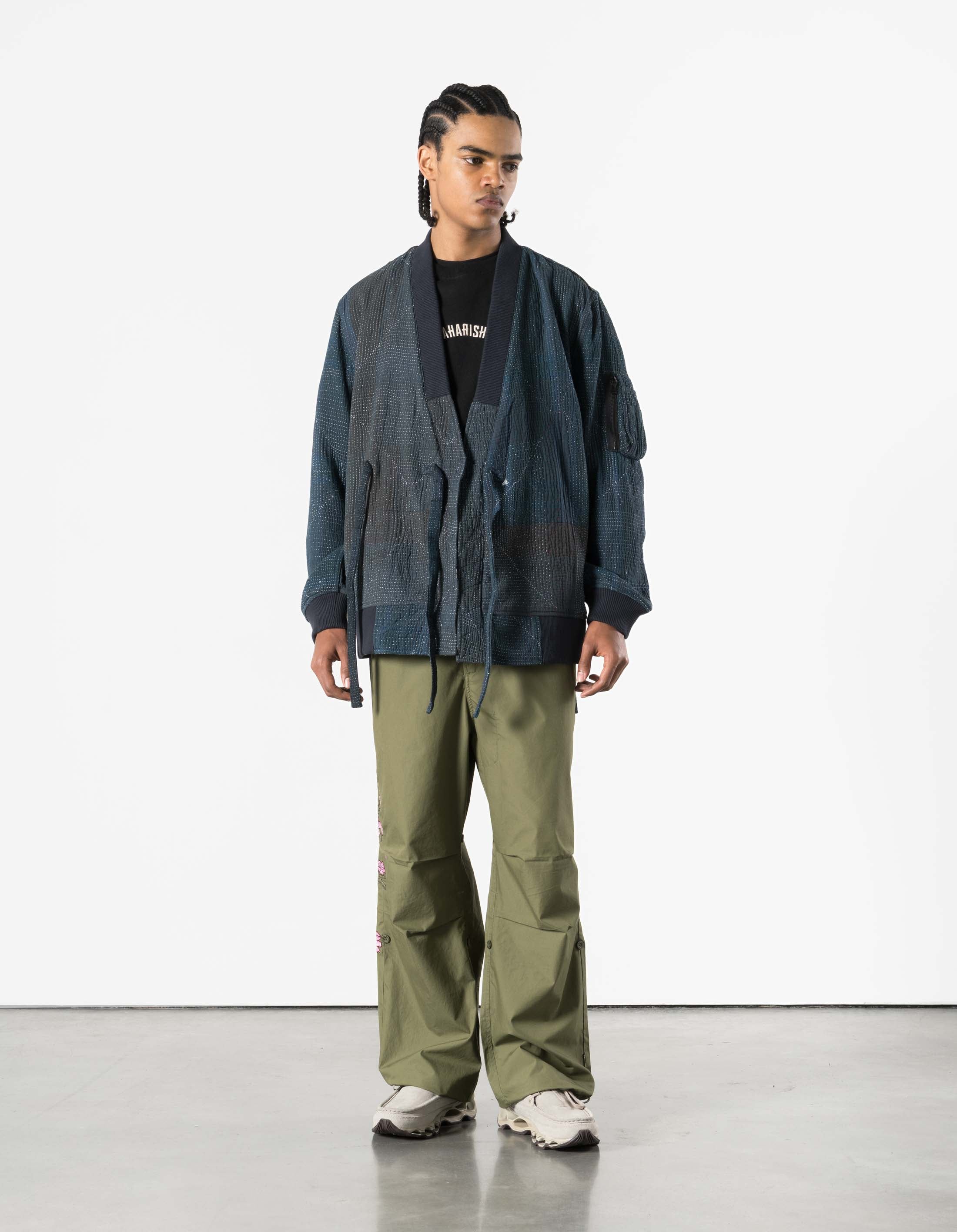 7186 Upcycled MA-1 Kimono Navy – Maharishi