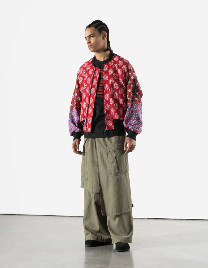 7190 Upcycled MA1 Jacket Multi AA