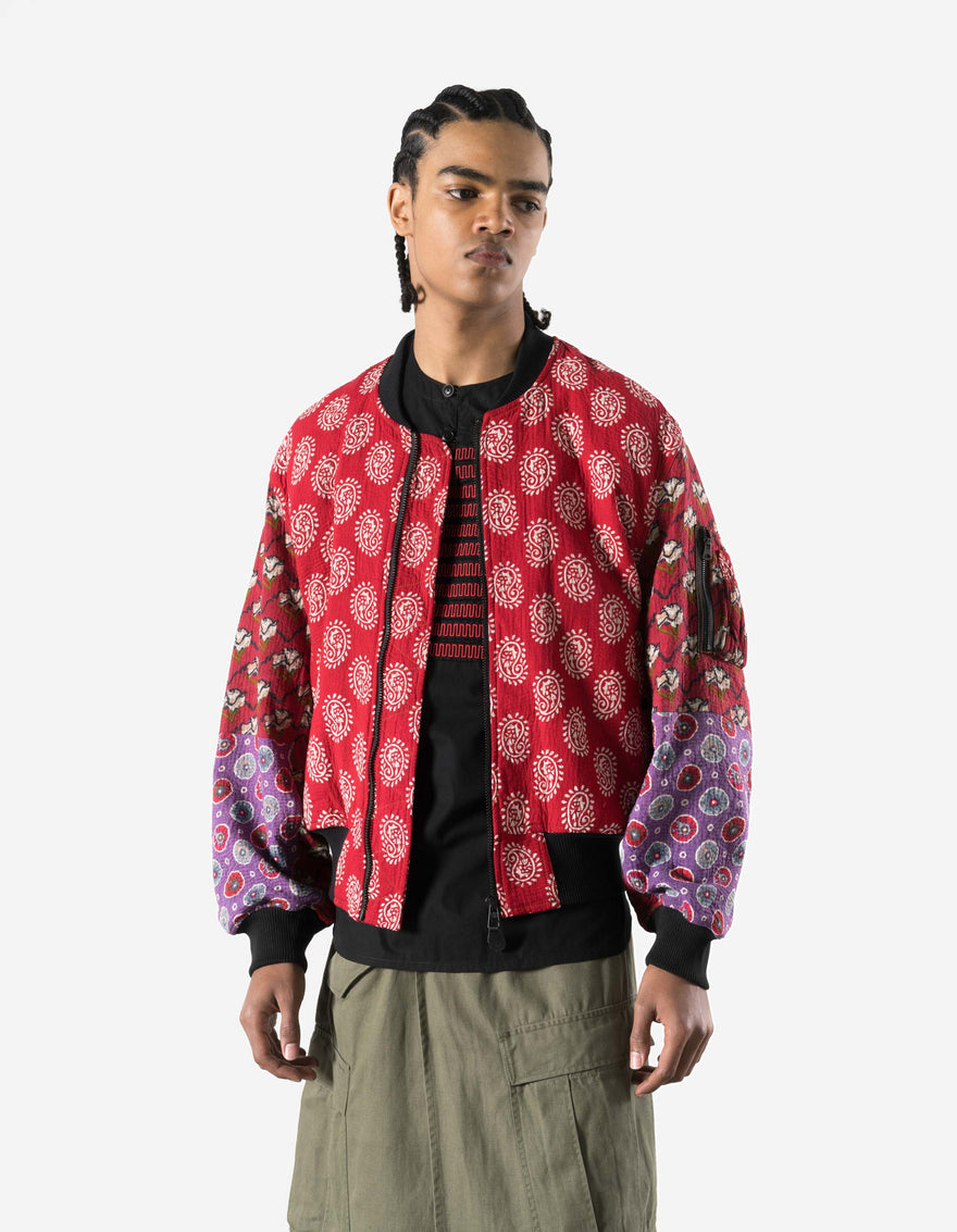 7190 Upcycled MA1 Jacket Multi AA