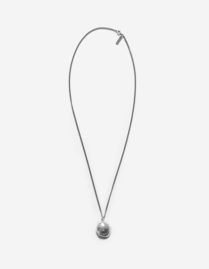 6464 Maha Bullet & Chain Silver