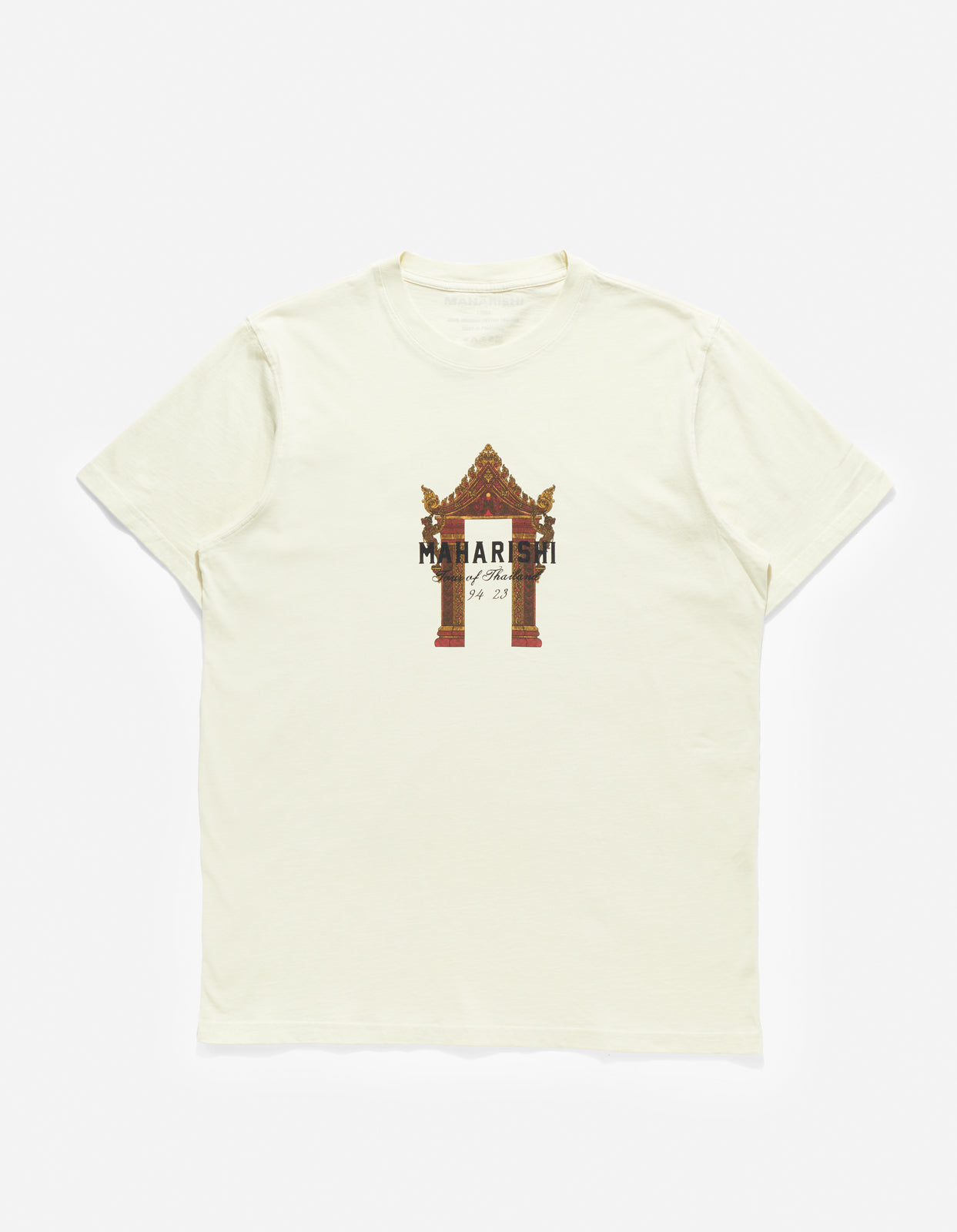 1030 Thai Temple Organic T-Shirt Ecru