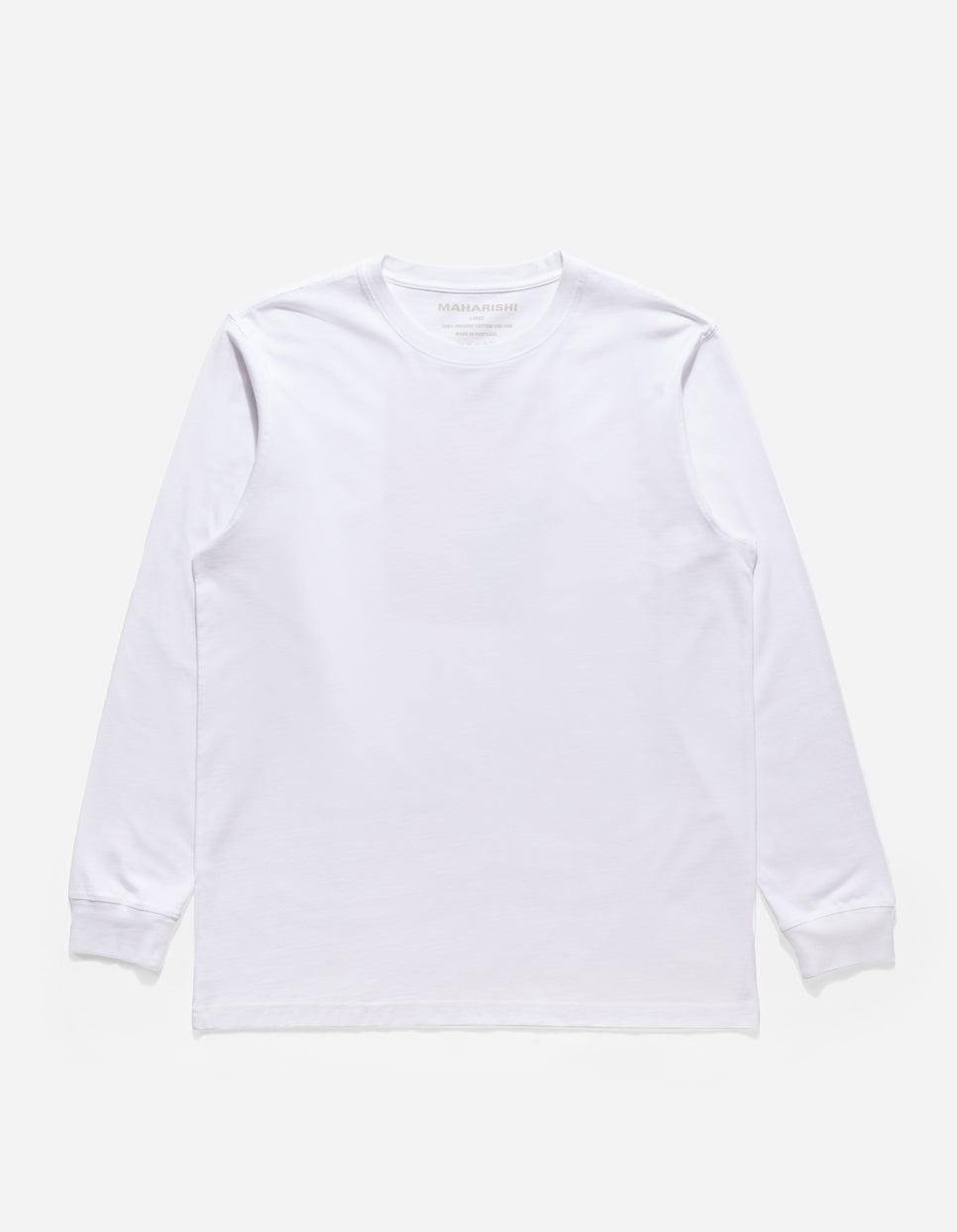 1083 Hikeshi Organic L/S T-Shirt White