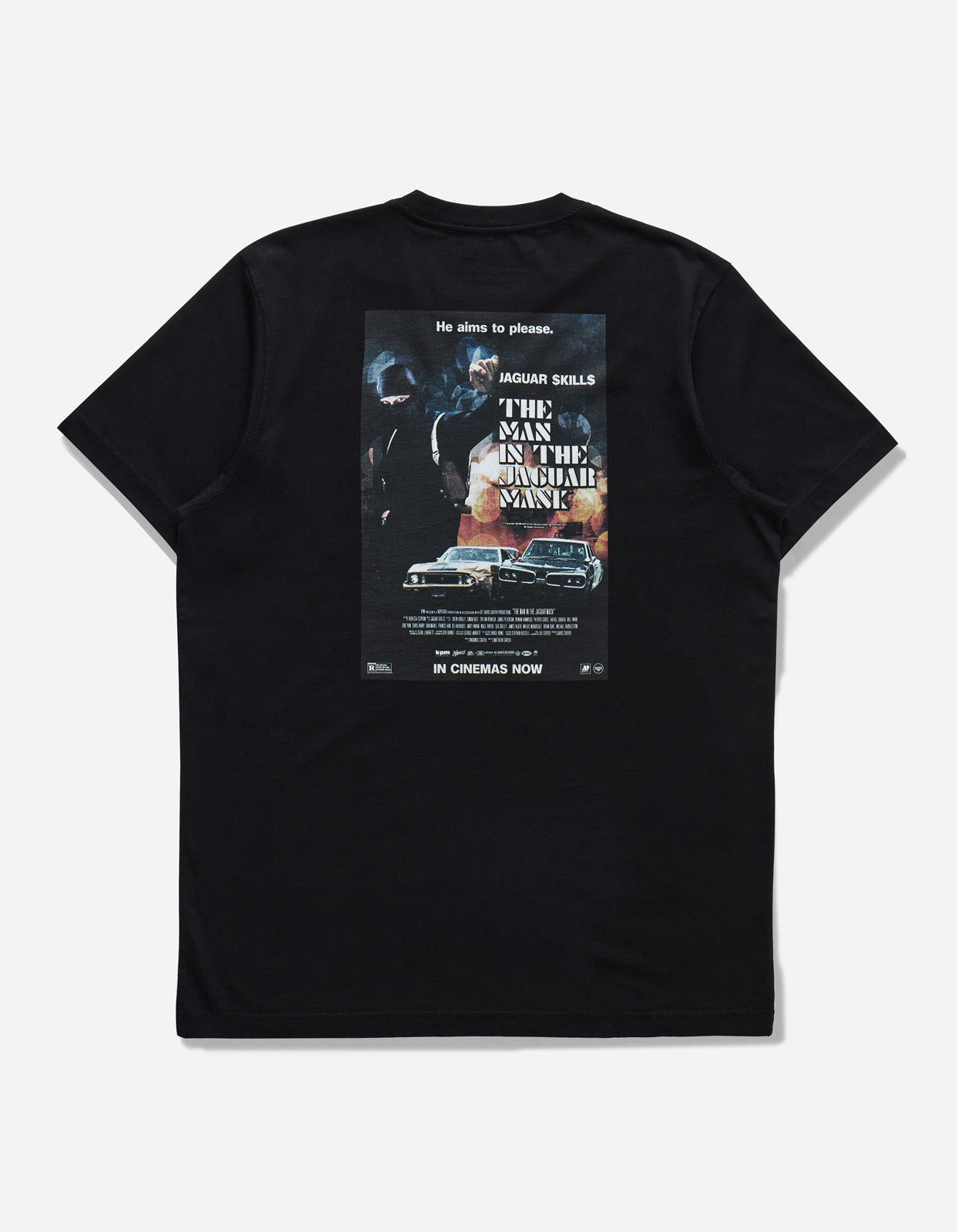 1105 The Man in the Mask T-Shirt Black