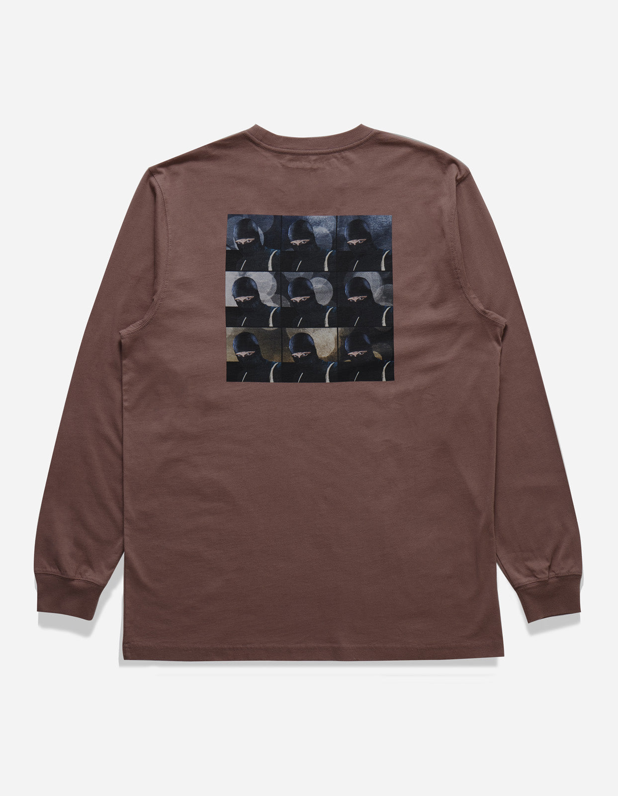 1106 The Jaguar Mask L/S T-Shirt Murasaki Purple