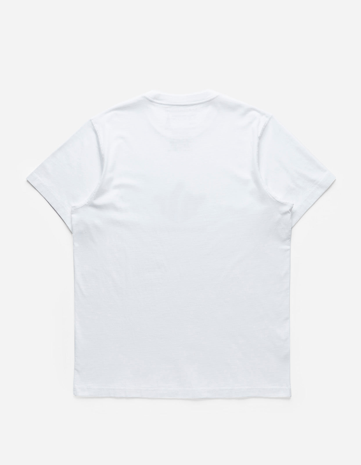 1259 Brushstroke Temple T-Shirt White