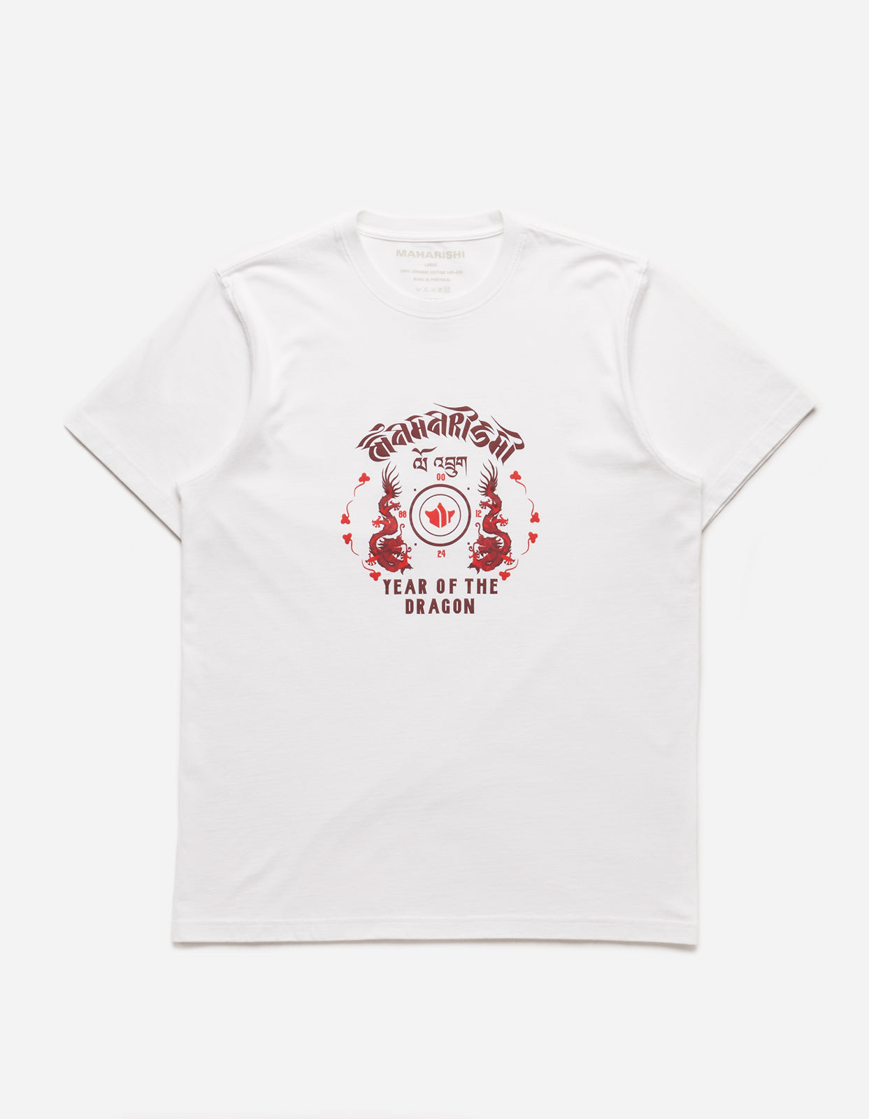 Maharishi | Dragon Anniversary T-Shirt White