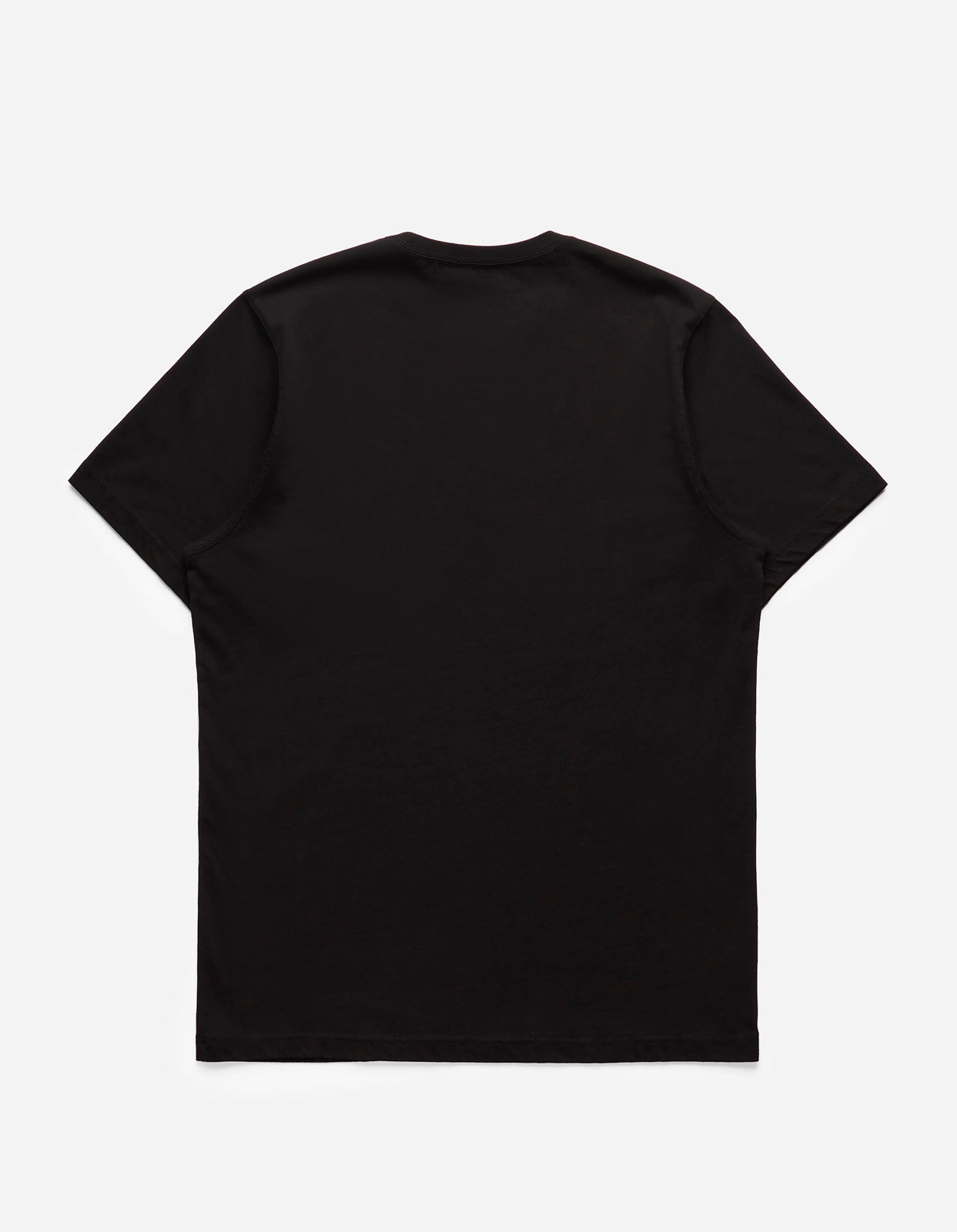 1296 Tiger Fur Calligraphy T-Shirt Black