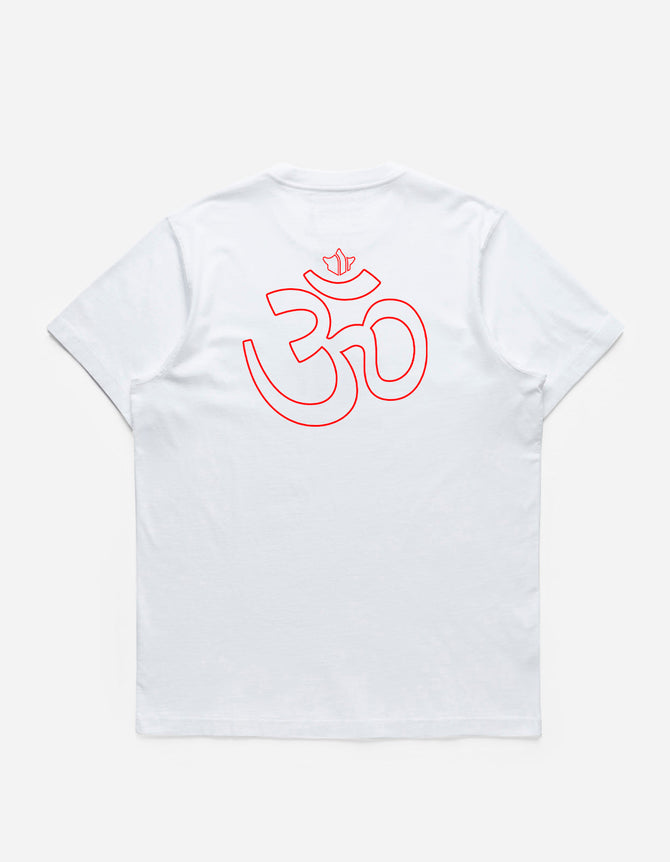 1306 30th Anniversary Aum T-Shirt White