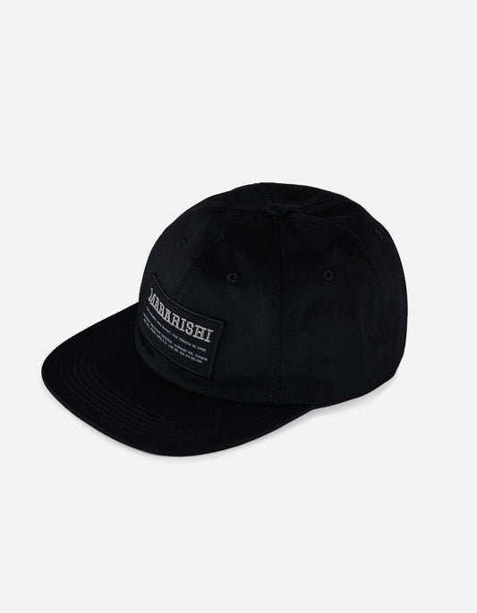 9478 MILTYPE 6-Panel Cap Black