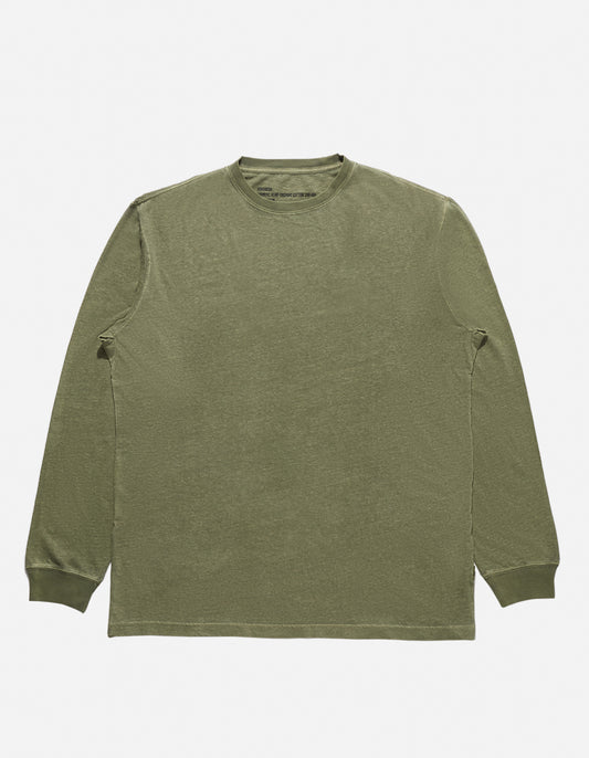 4030 Hemp Organic L/S T-Shirt Olive OG-107F