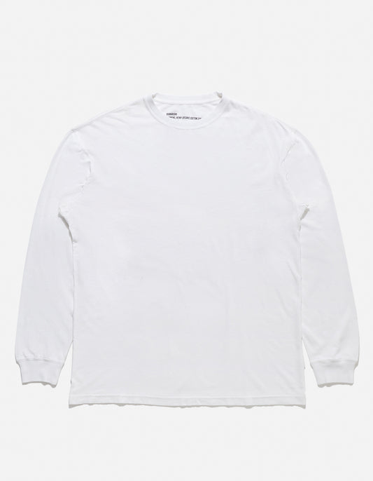 4030 Hemp Organic L/S T-Shirt White