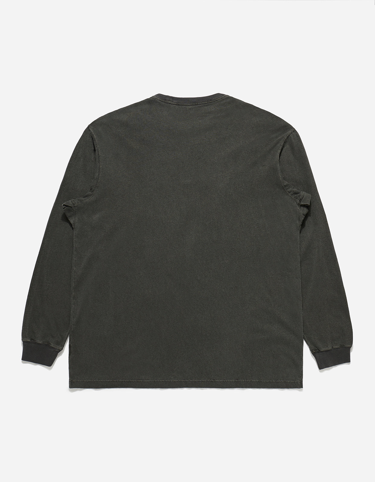 4030 Hemp Organic L/S T-Shirt Black BLK-108F