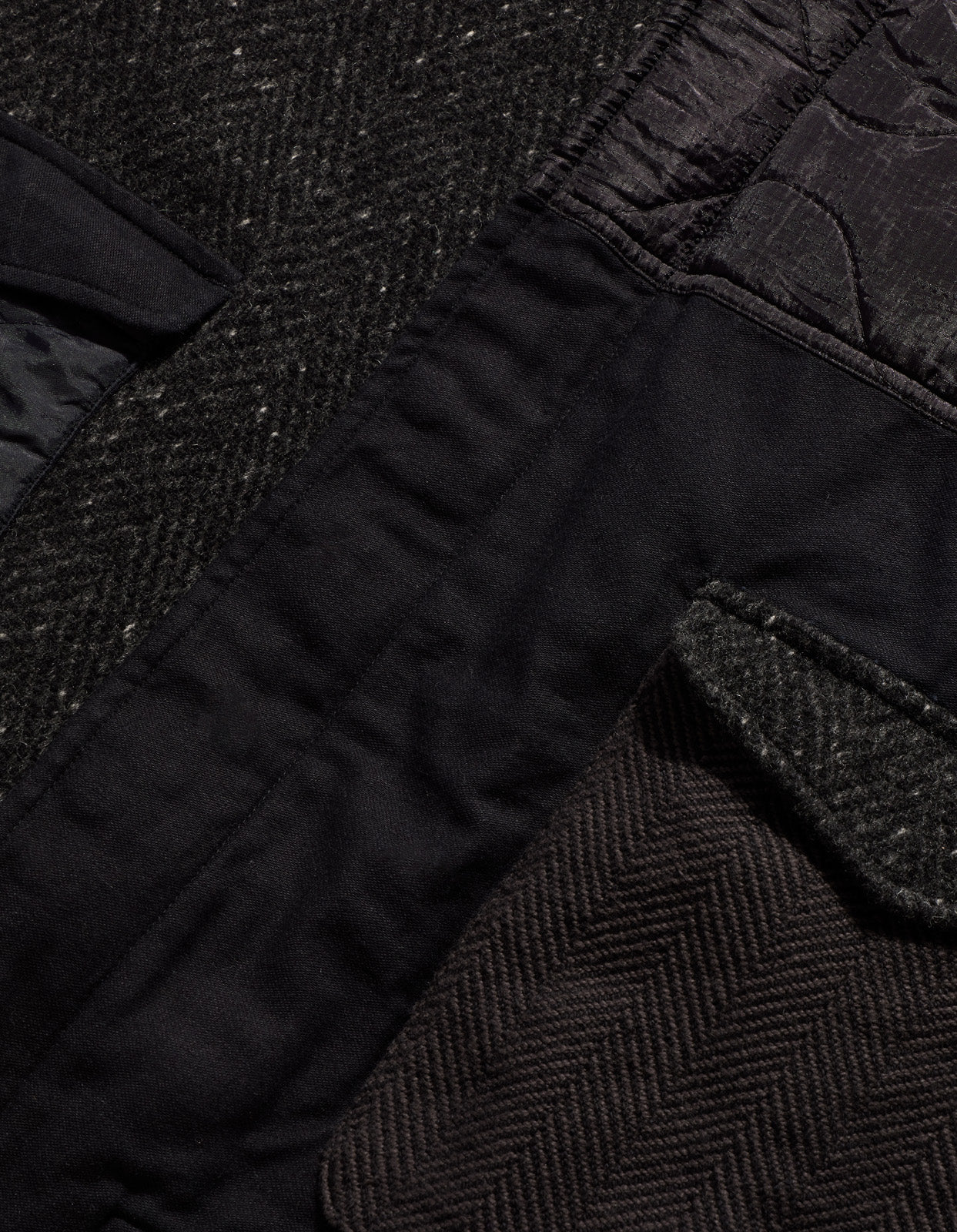 4083 Upcycled A2 Flight Jacket Black – Maharishi