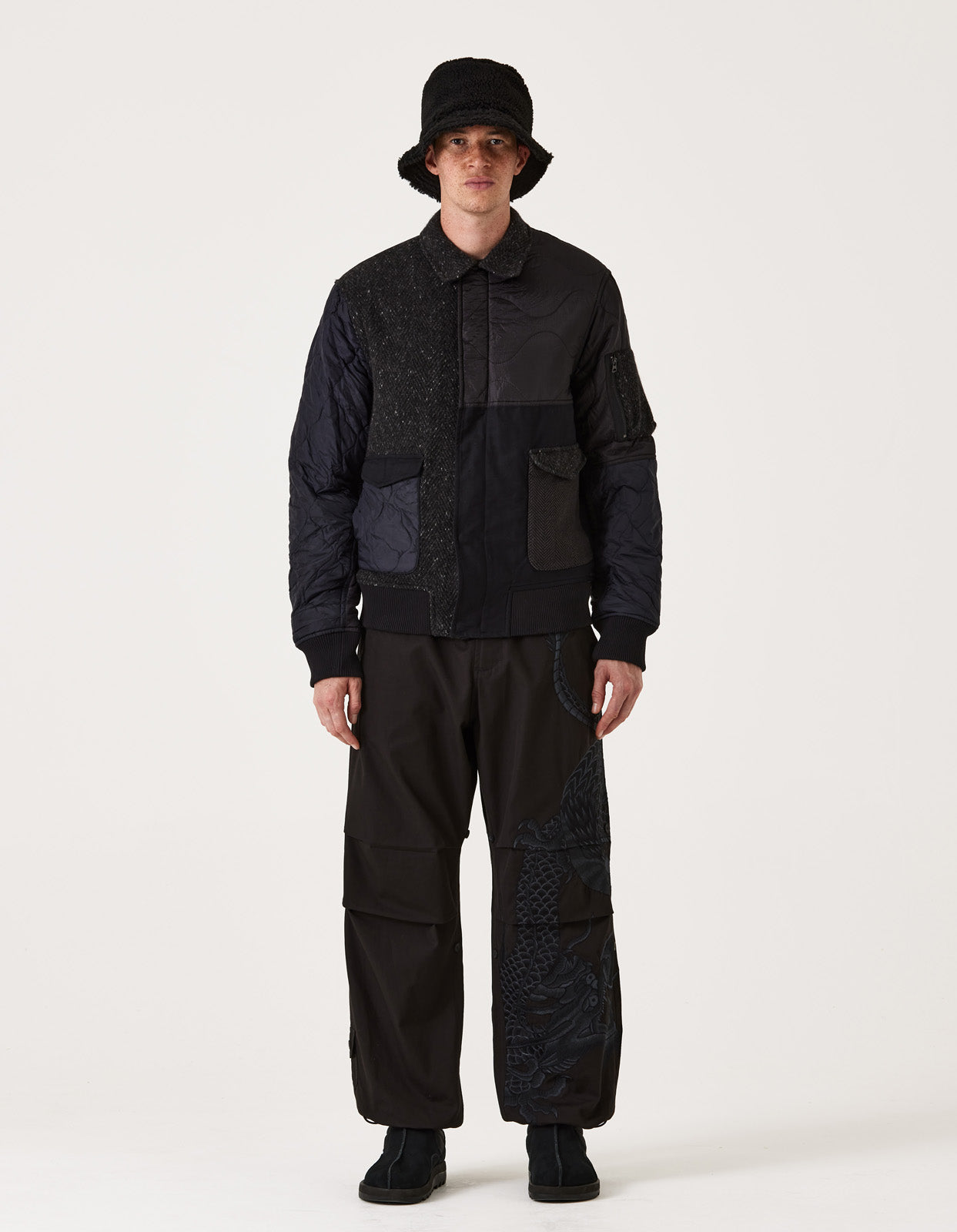 Maharishi upcycled jacket deals