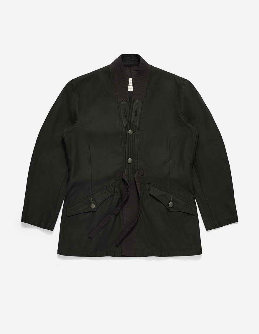 4096 Upcycled M59 Field Kimono Black O/D