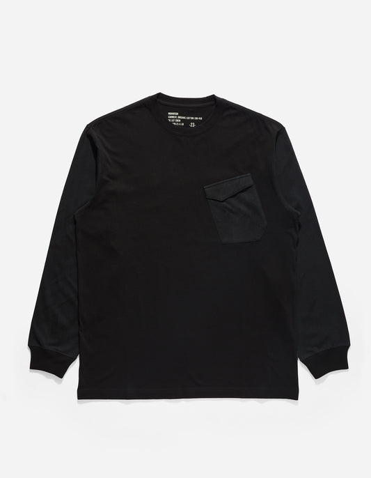 4132 Pointillist Camo L/S T-Shirt Night