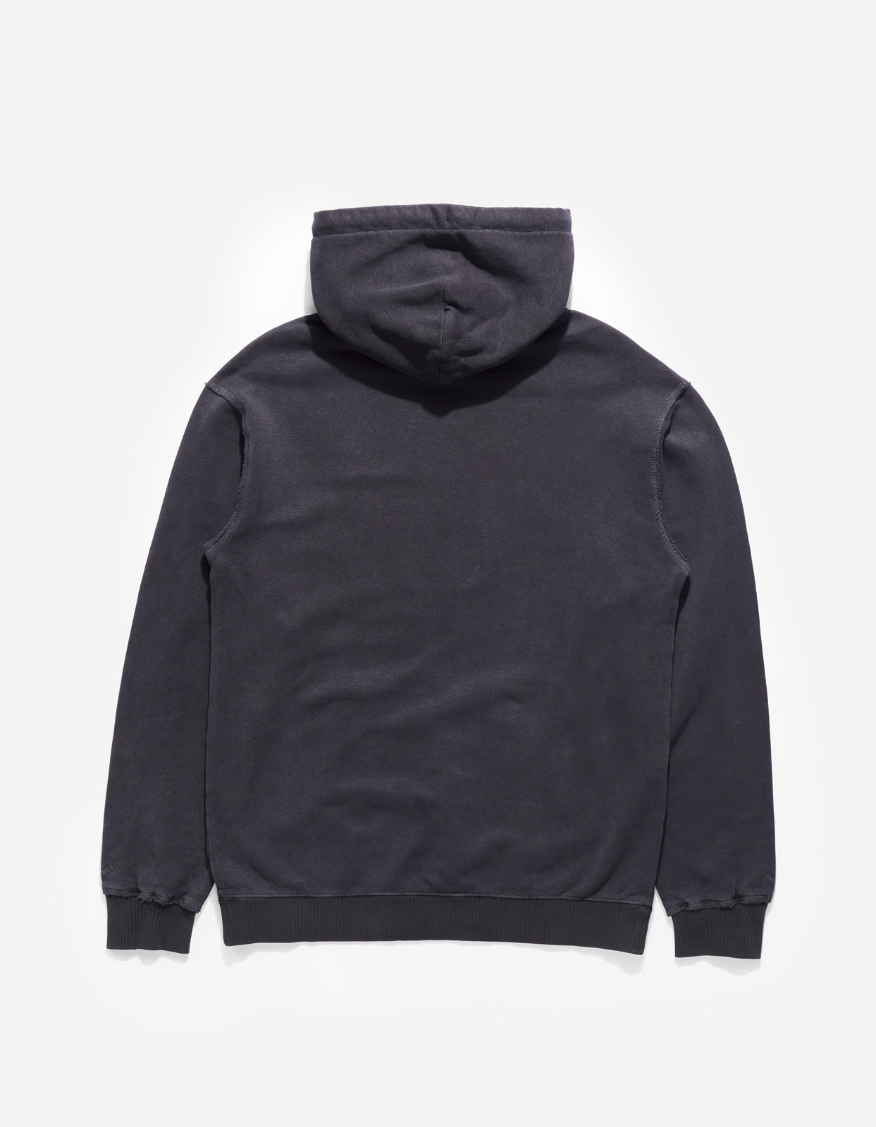 4146 Hemp Organic Hooded Sweat Black BLK-108F
