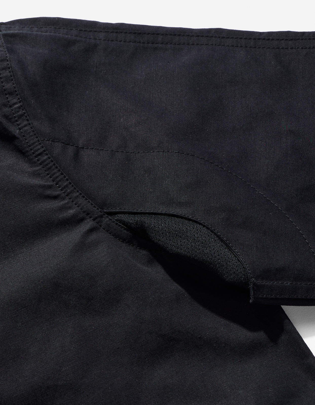 Maharishi | Ventile® WR Asym Tech Shirt Black
