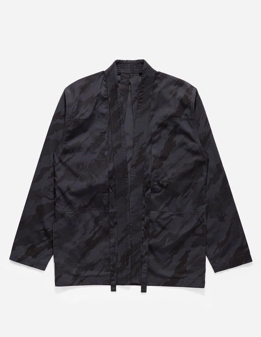 4306 DPM: Bonsai Forest Utility Kimono Overshirt Subdued Night