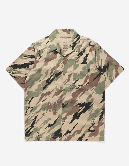 4312 DPM: Bonsai Forest Camp Collar Shirt Woodland