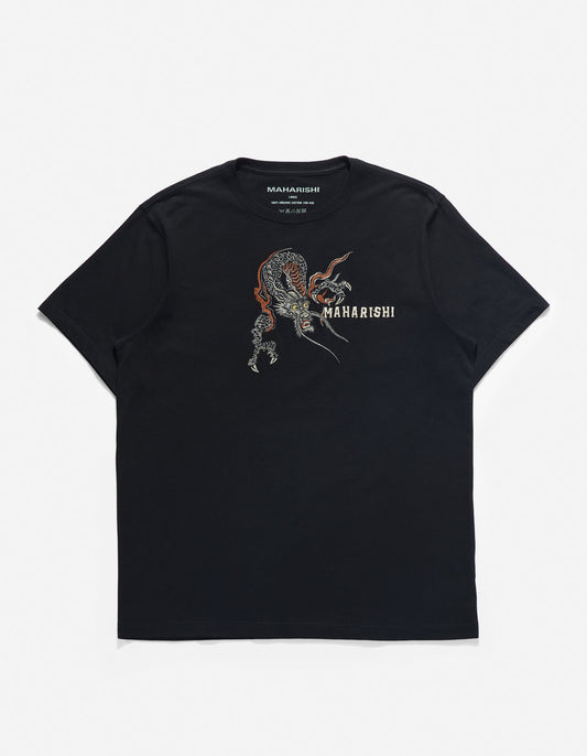 4541 Sue-Ryu Dragon Organic T-Shirt Black
