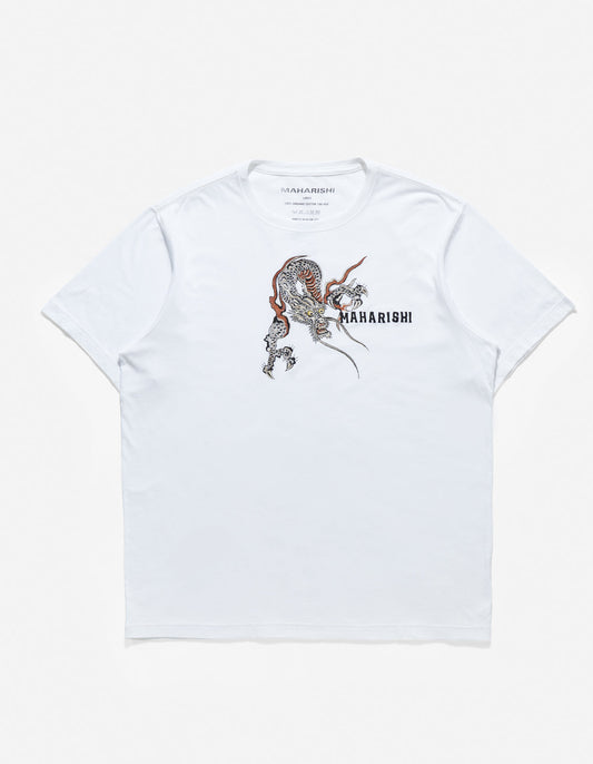4541 Sue-Ryu Dragon Organic T-Shirt White