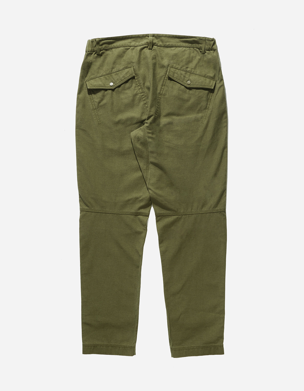 4544 Washed Hemp Custom Pants Olive OG-107F