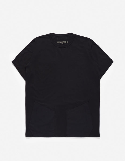 4555 Organic Travel T-Shirt Black/Black