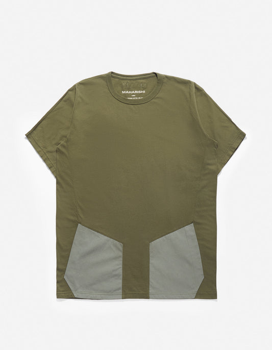 4555 Organic Travel T-Shirt Olive OG-107F/Sage